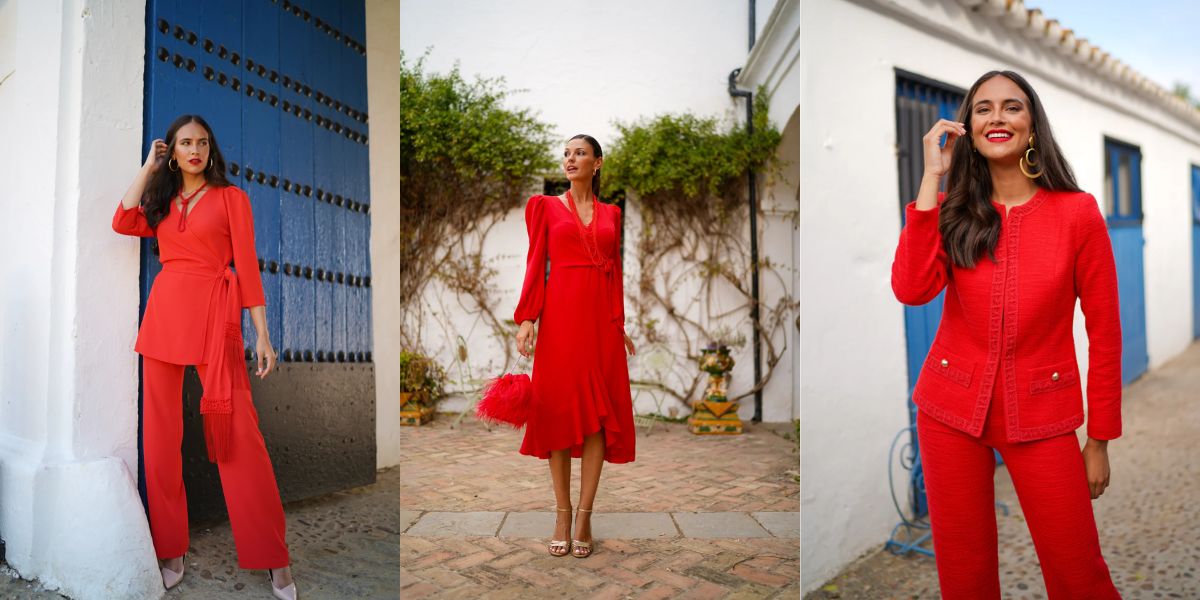 Conjunto Rojo Mujer