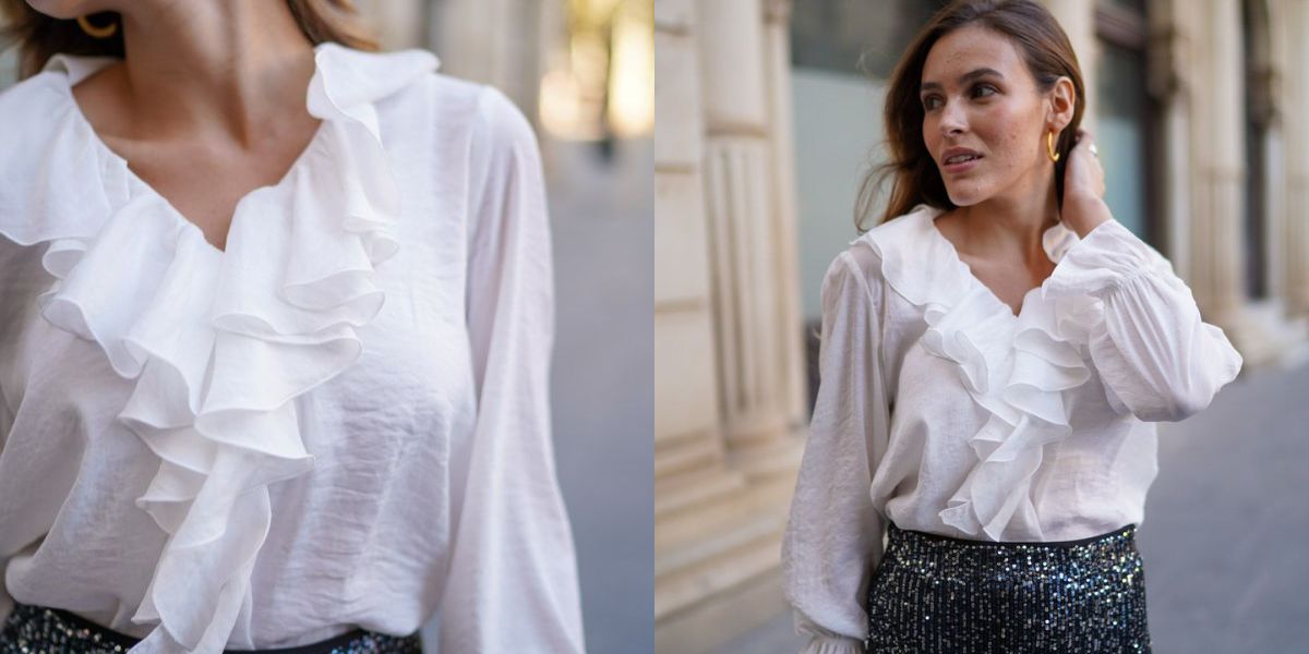Blusa mujer blanco