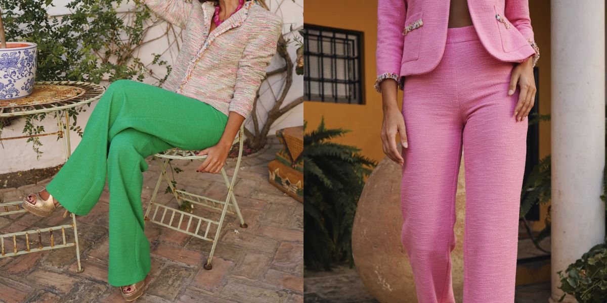 Elegantes pantalones para bodas