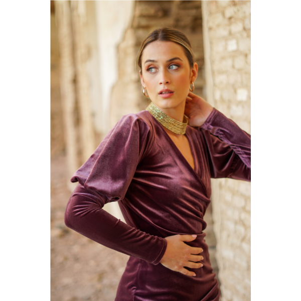 Top de terciopelo // REF: 123-216