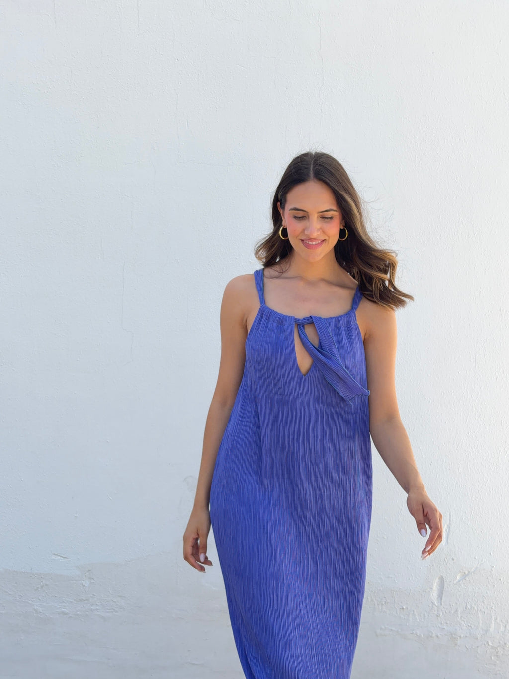 VESTIDO PLISADO LAZADA / PREORDER