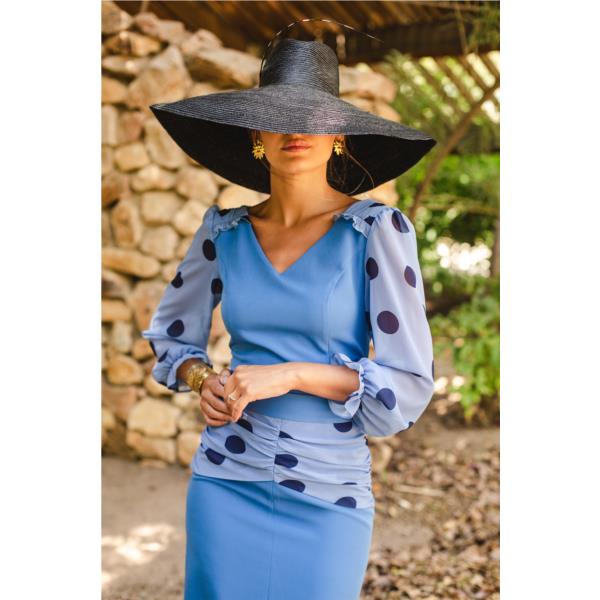 Conjunto 320-003 | Azul, Maquillaje y Verde