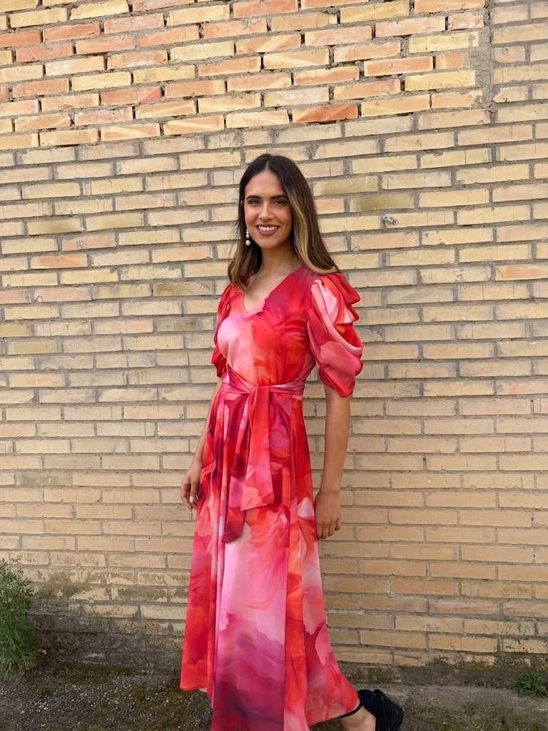Vestido Manga Fruncida | Ref. 626-056