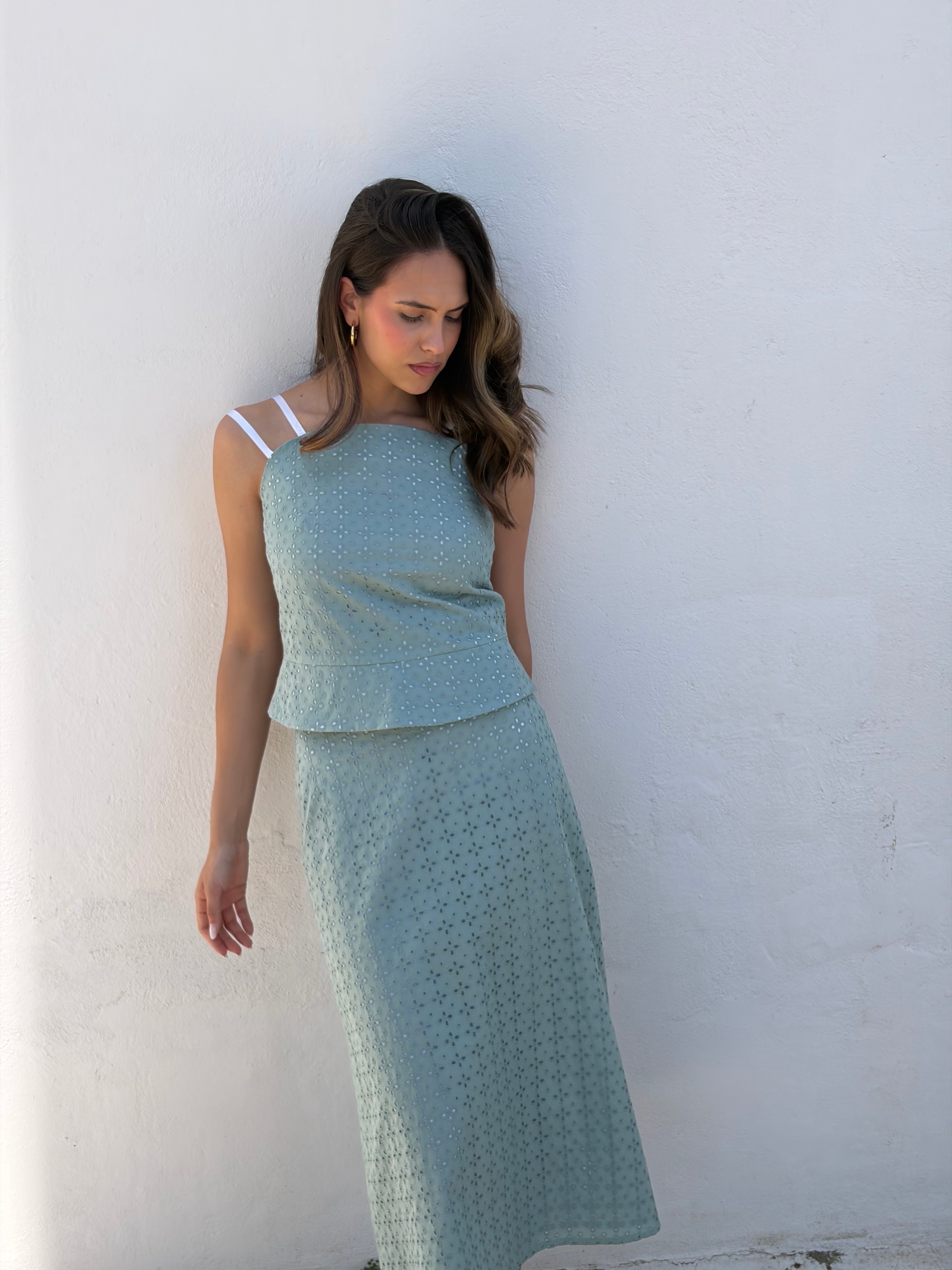TOTAL LOOK ÁNGELA VERDE JADE