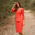 Vestido Frunce Lateral 626-026