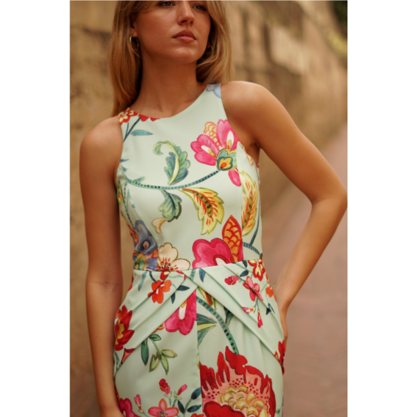 Vestido estampado sisa // REF: 620-047