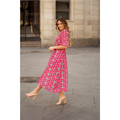Vestido estampado fantasia I Ref.622-009