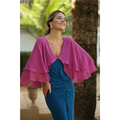 Vestido gasa y punto combinado I // REF: 622-030