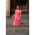 Vestido estampado cruzado I // REF: 622-053