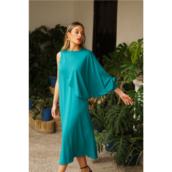 Vestido con capa I Ref.623-019
