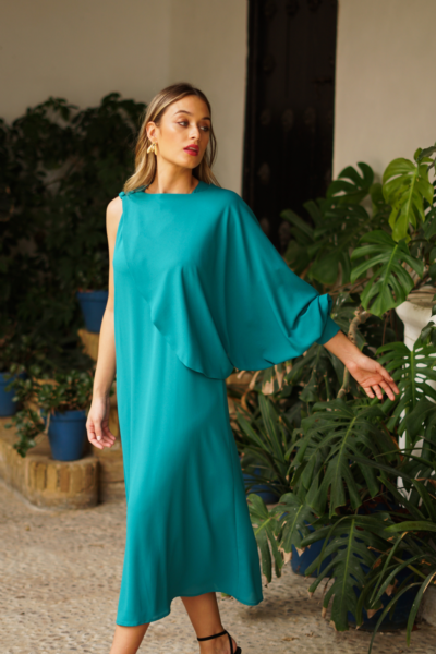 Vestido con capa I Ref.623-019