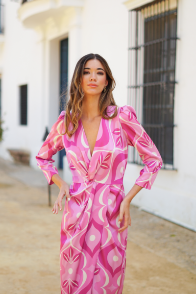 Vestido nudo atado I // REF: 623-042