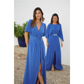 Vestido largo cruzado Prin // REF: 623-228