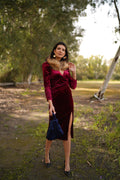 Vestido terciopelo I Ref. 624-222