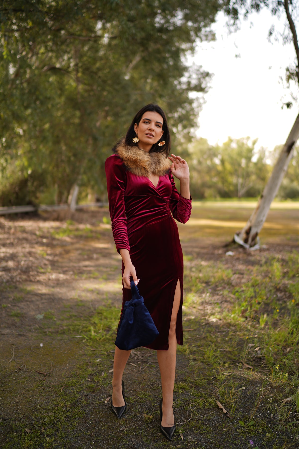 Vestido terciopelo I Ref. 624-222