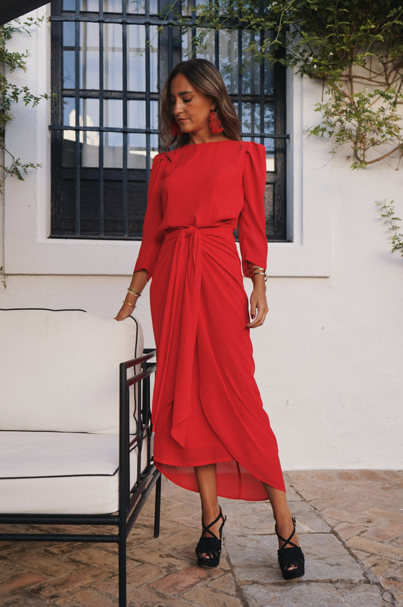 Vestido anudado // REF: 625-043