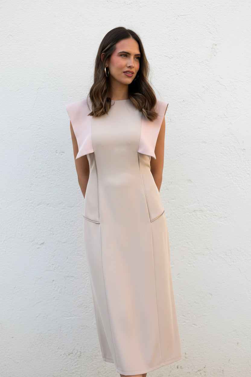 VESTIDO AGUA TOSTADO
