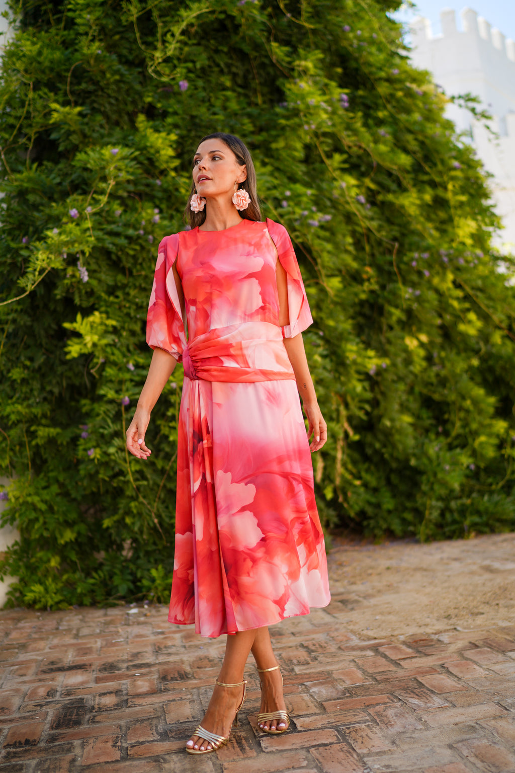Vestido estampado 626-044
