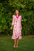 Vestido estampado Ines 626-047