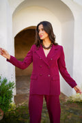 Traje de chaqueta cruzado 325-210