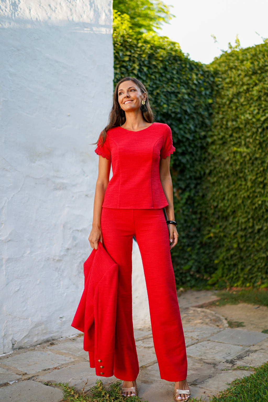 Top Aire Manga Corta