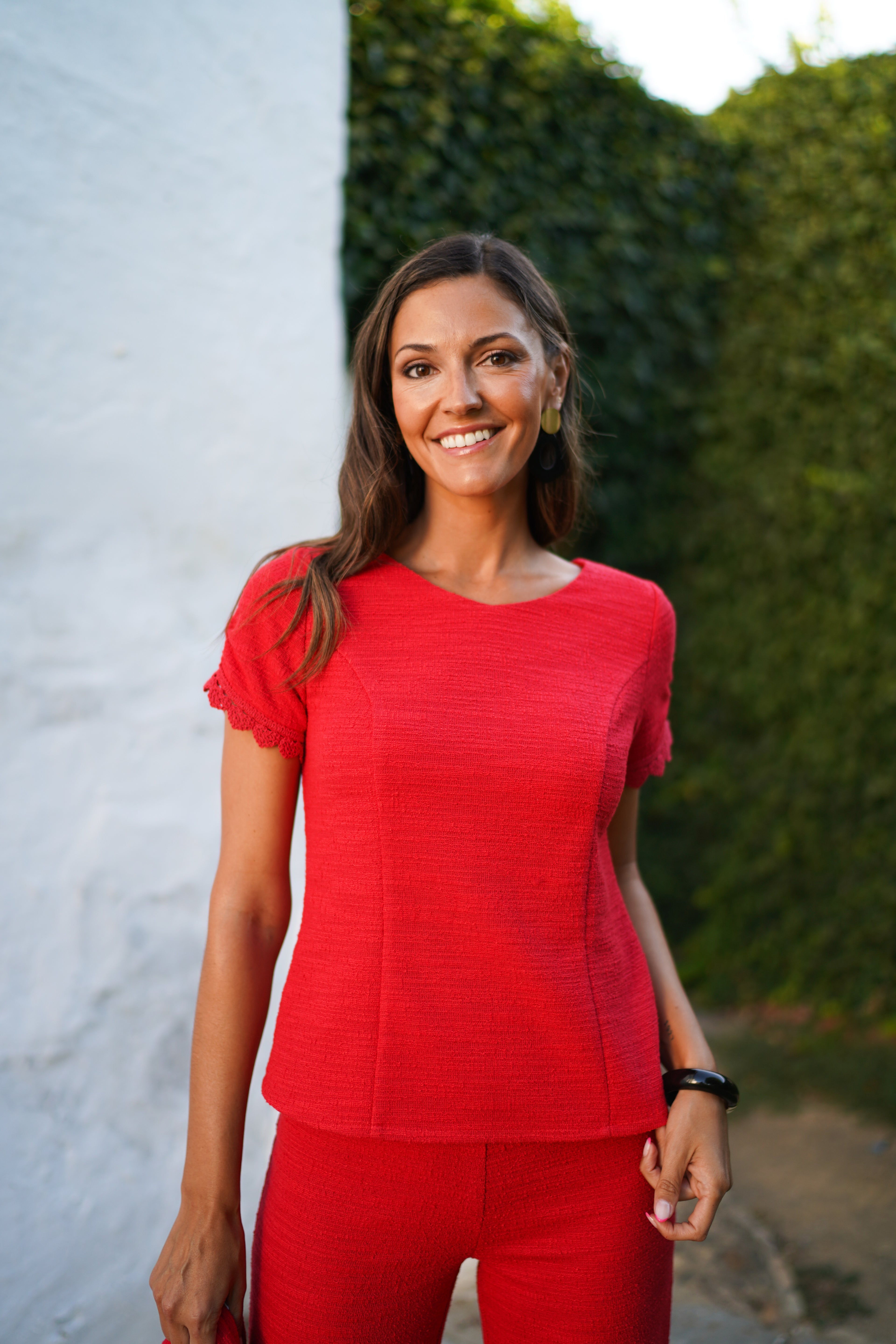 Top Aire Manga Corta