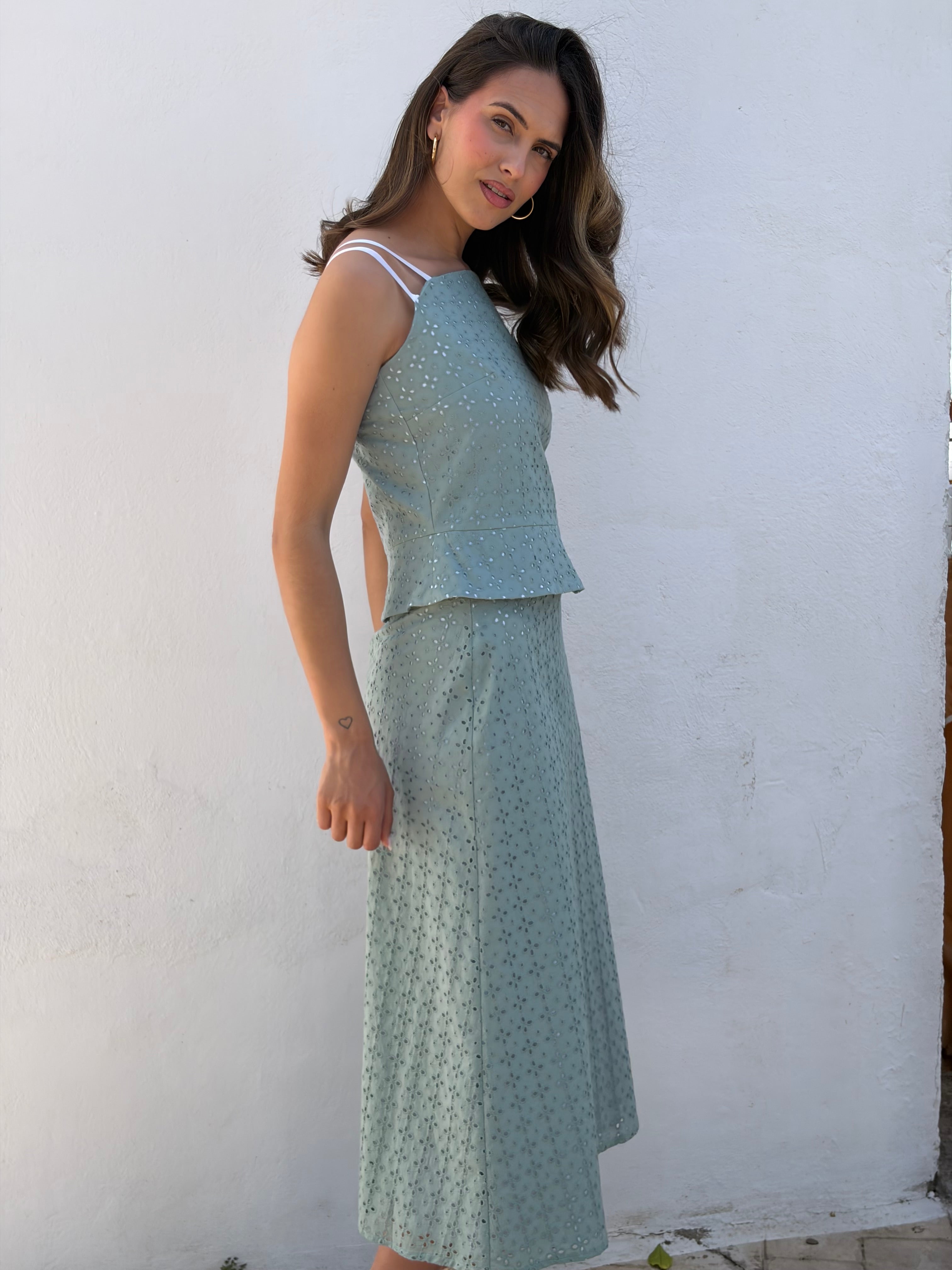 TOTAL LOOK ÁNGELA VERDE JADE