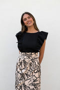 Falda Sur Estampada
