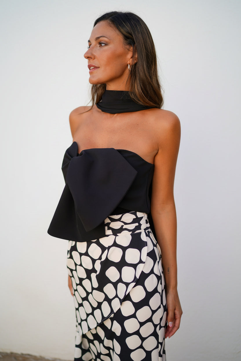 Falda Sur Lunares
