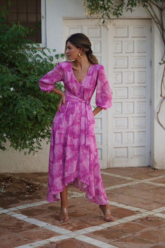Vestido picos estampados I // REF: 622-054