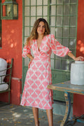 Vestido estampado pico raso I // REF: 622-058