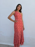 Vestido Cachemira Coral