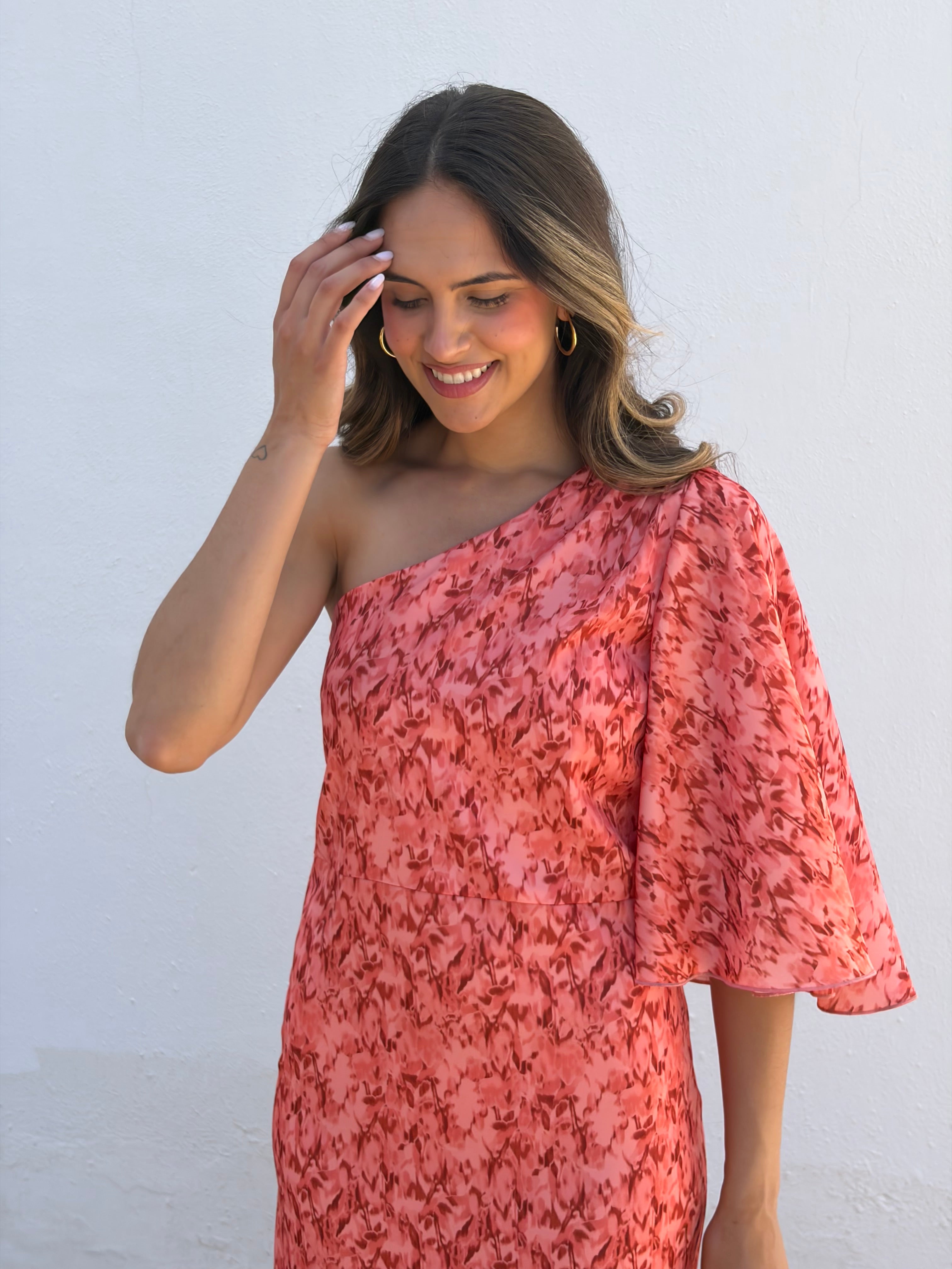 Vestido Pasley Coral